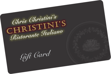 gift cards italian restaurant in orlando christini's gift cards italian restaurant